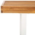 thumbnail image 5 of SAFAVIEH Monti Outdoor Patio Bench, Natural/White, 5 of 10