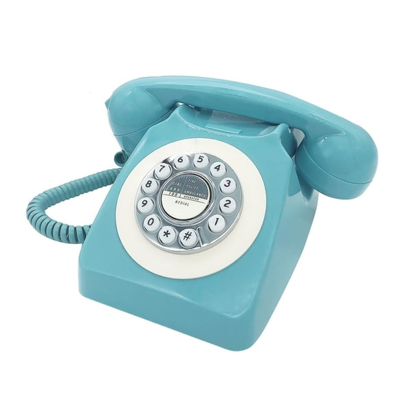 Corded Retro Phone,Vintage Old Phones, Classic 1930's Antique Landline Phones for Home & Office Decor, Novelty Hotel Telephone with Redial