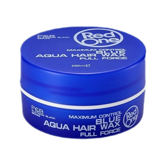 Red One Aqua Hair Wax, Redone Styling Hair Gel Hair Care, Strong Hold Fragrance Men's Hair Wax Pomade Long Lasting Styling for Perfect Hairstyles, Blue, 150ml