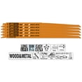 thumbnail image 2 of CMT JS1411DF-5 6 TPI 5-Piece 11-Inch Bimetal Saw Blades for Reciprocating Saws, 2 of 4