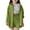 Army Green, variant on WhouRiu Little Girls Outfits Solid Long Sleeve Shirt Elastic Waist Shorts Children Spring Summer Loose Outfit Set Green,Sizes 5-6