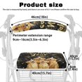 thumbnail image 6 of HELLHERO Rabbit Seat & Backrest Cover Set Walker Seat Cushion Cover and Flowers for Seniors Machine Washable Easy to Install for Cover Only, 6 of 7