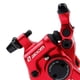 thumbnail image 4 of Pinzas de freno de disco de línea de hidráulica MTB Delantero trasero, Freno de disco hidráulico de aleación de montaña de aluminio con unive Frente rojo Sunnimix Pinzas de freno hidráulico, 4 of 8