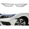 thumbnail image 5 of Paire de Feux de Position Latraux PC Ambre LED Clignotants Latraux avec Ampoules LED 20559010 Remplacement pour Honda Civic 2016-2021 (Blanc), 5 of 5