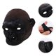 thumbnail image 4 of Máscaras de gorila para Halloween, divertidas máscaras de gorila de cara completa, disfraz de animal, tocado para festivales de Halloween, suministros para fiestas, 4 of 8