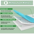 thumbnail image 3 of FDW King 8 Inch Medium-Firm Gel Memory Foam Mattress, CertiPUR-US Certified, Pressure Relief, Cooling, White, 3 of 6