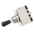 thumbnail image 1 of Selector de Pastilla de Interruptor de Palanca de 3 Vías Yuyangstore Punta Cromada Negra, 1 of 8
