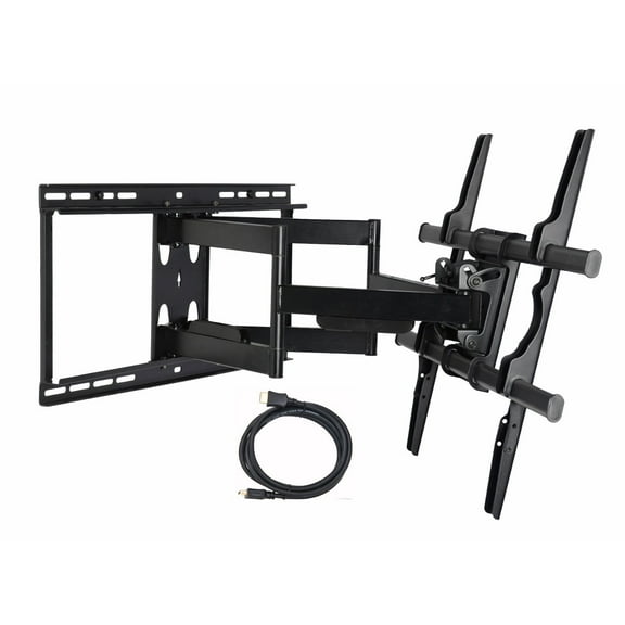 VideoSecu Heavy Duty Full Motion TV Wall Mount Articulating Bracket for VIZIO 50 55 60 65 70 75 80 Inch LED LCD Plasma HDTV D65-E0 E65-E0 E65-E1 M65-E0 P65-E1 E70-E3 M70-E3 M75-E1 P75-E1 E80-E3 BN5
