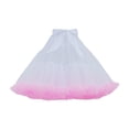 thumbnail image 1 of Falda tutú con enagua y cintura elástica de 45 cm para boda. B, 1 of 9