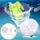 thumbnail image 4 of Mini lavadora ultrasónica, limpiador de ropa, arandela USB giratoria para pantalones, ropa interior, calcetines, sujetador, viaje en casa, Camping Automático Macarena Lavadora de viaje, 4 of 7