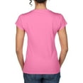 thumbnail image 5 of Gildan Womens Soft V Neck T-Shirt, 5 of 5