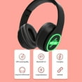 thumbnail image 4 of Matoen Wireless Bluetooth Headphones Over Ear Noise Cancelling Headphones Comfortable Stereo Clear Calls Black, 4 of 7