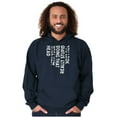 thumbnail image 4 of Funny You Look Stupid Doing That Joke Unisex Plus Fleece Graphic Hoodie Brisco Brands 5X, 4 of 5