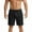 Black03, variant on Dwelliawo Men's Waffle Fashion Shorts Casual Beach Midweight Stretch Quilted Shorts Gym Running Shorts with Pockets Black M
