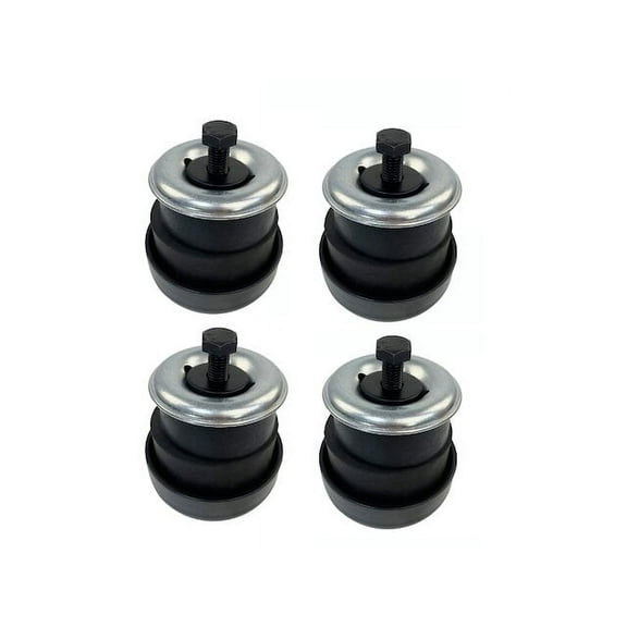 Body Mount Set of 4 - Position 2 or 3 - Compatible with 1994 - 2004 Chevy S10 1995 1996 1997 1998 1999 2000 2001 2002 2003