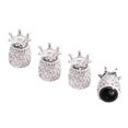 thumbnail image 1 of Speravity 4 Uds tapas de vástago de válvula cubiertas de válvula de neumático de diamantes de imitación cubiertas de polvo de vástago de rueda para Vehículos, repuestos y accesorios Mis No.1 Speravity VI009182-01, 1 of 6