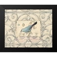 thumbnail image 2 of Barreett, Chad 14x12 Black Modern Framed Museum Art Print Titled - Songbird Etching 2, 2 of 5