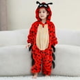 thumbnail image 4 of Weebloom Girls Rompers Halloween Bodysuits Winter Warm Christmas Outfit Soft Comfortable Toddler Jumpsuit Daily Wear Lovely Outfits 2-3 Years, 4 of 9