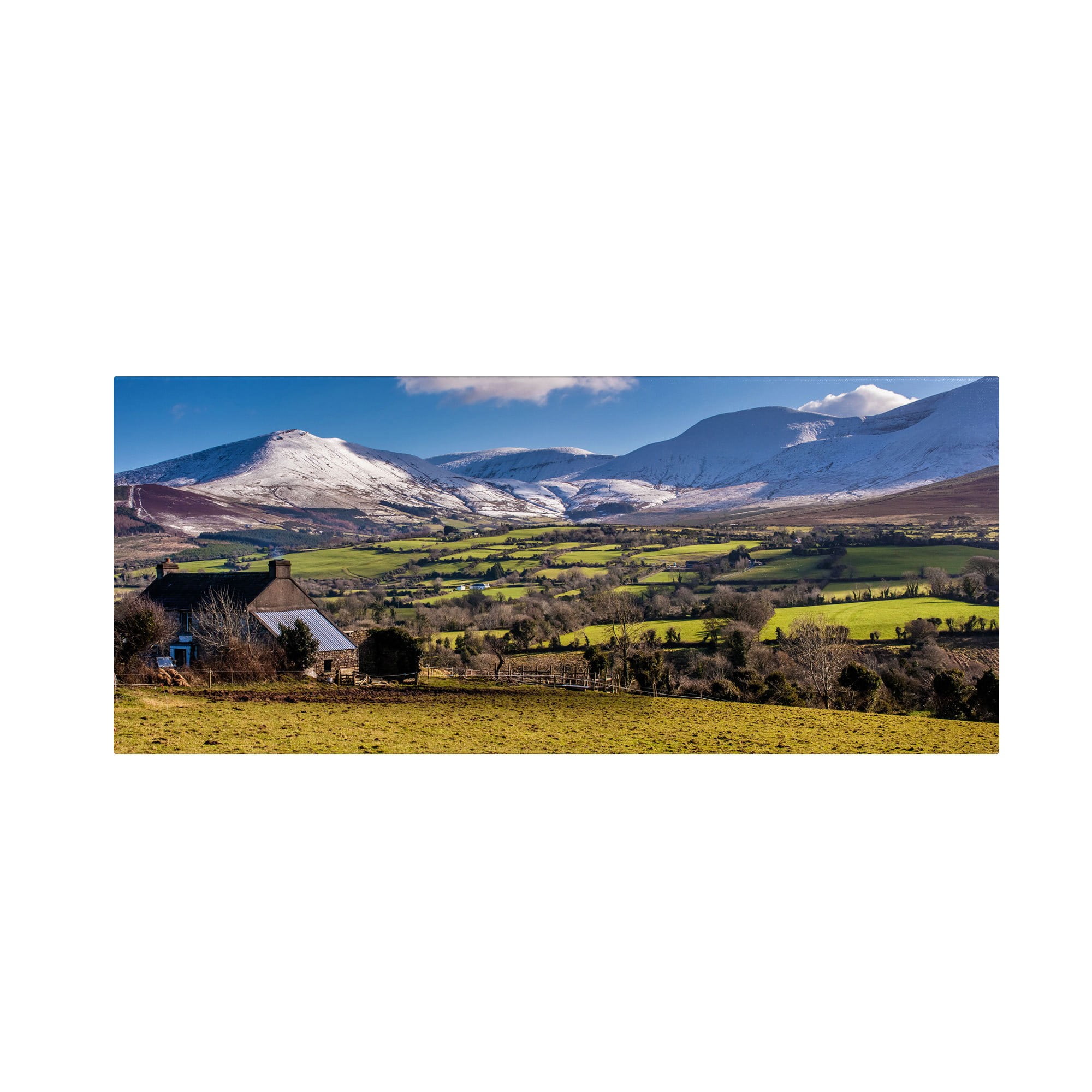 Trademark Fine Art "Galtees Ireland" Canvas Art by Pierre Leclerc