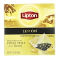 thumbnail image 4 of Lipton Lemon Black Tea Pyramid Tea Bags, 4 of 6