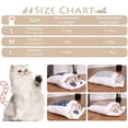 thumbnail image 4 of Arena para mascotas Arena para gatos Saco de dormir para gatos Edredón para gatos extraíble y lavable Perrera Arena para gatos Saco de dormir para gatos Azul L Rojo Verde, 4 of 5