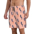 thumbnail image 2 of Sikiie Shorts de Plage pour Hommes, Haute Élasticité, Séchage Rapide - avec Cordon et Poches Antidérapantes, Adaptés pour Plage, Sports, Vacances - Grand, 2 of 6