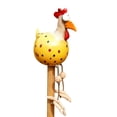 thumbnail image 1 of Decoración de arte de jardín Forma de pollo Estaca Piso Resina Artesanía Yarda Césped Adorno de gallina, Tipo 5 kenally HA005016-05B, 1 of 6