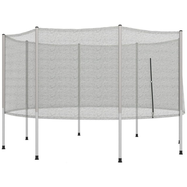 Soozier 12ft Frence Couvre Trampoline Rond de Remplacement (filet seulement)