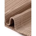 thumbnail image 5 of INSPIRE CHIC Ribbed Dress for Womens Boat Neck Sleeveless Fitted Bodycon Midi Dresses M Khaki, 5 of 6
