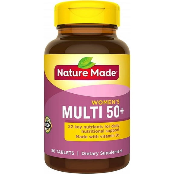 Nature Made Multi for Her 50  Vitamin/Mineral Tablets 90 ea
