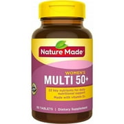 Nature Made Multi for Her 50+ Vitamin/Mineral Tablets 90 ea