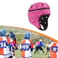 thumbnail image 6 of Kids Rugby Helmet Soft Padding Adjustable Polyester Shell for Boys Girls Teen Outdoor Sports, 6 of 9
