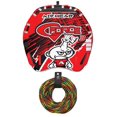 thumbnail image 1 of AIRHEAD AHGF-3 G-Force 3 Triple Rider Inflatable Towable Tube w/ 60' Tow Rope, 1 of 4