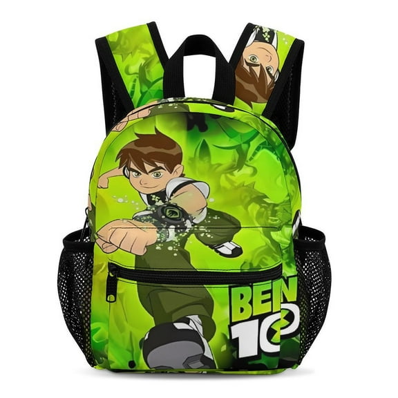 Ben-10 Backpack, Fashion Casual Travel Bag Back to School Supplies Multi-purpose Laptop Backpack School Backpack