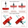 thumbnail image 4 of 6 Inch Hole Saw - 152mm Bi-Metal Hole Cutter for Different Project with Smooth & Flat Drilling Edge,, 4 of 6