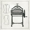 thumbnail image 2 of Babbitt, Gwendolyn 26x26 Black Ornate Wood Framed with Double Matting Museum Art Print Titled - Vintage Mangle, 2 of 4