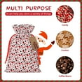 thumbnail image 7 of Fuzoiu Ladybugs 2 Print Christmas Gift Bag,Burlap Gift Bag with Drawstring Closure & Hang Tag,Perfect for Holidays, Birthdays, and Special Occasions-Small, 7 of 7