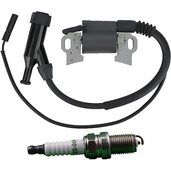 OakTen Ignition Coil Spark Plug Pack compatible with 30500-Z1E-023, 30500-Z1C-023 for Honda Engine Model GXV340 GXV390 GX340 GX390 GX270 GX240