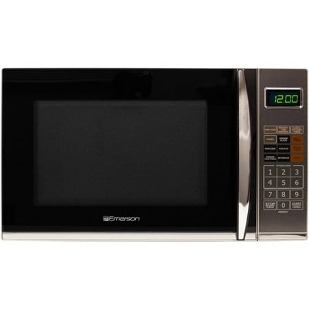 Refurbished Emerson 1 2 Cu Ft Microwave With Grill Black Refurbished Emerson 1 2 Cu Ft Microwave With Grill Black