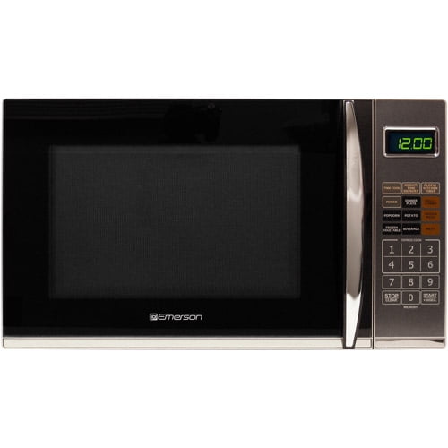Refurbished Emerson 1.2 cu ft Microwave with Grill, Black - Walmart.com