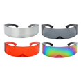 thumbnail image 1 of 4 Piezas De Gafas de terre De Envoltura , Gafas de terre Estrechas, Accesorios Para Fiestas, Gafas Soledad Gafas de sol futuristas unisex, 1 of 10