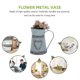 thumbnail image 2 of 1pc Kettle Forma Metal Flor Florero Flor de hierro Pot Bucket de flor de escritorio, 2 of 6