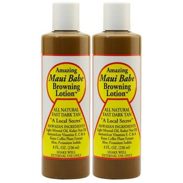 Maui Babe Browning Lotion – Natural Tanning Enhancer for a Sun-Kissed Glow