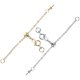 thumbnail image 3 of 2pcs Adjustable Necklace Chain Extenders Durable Bracelet Extension Chain Portable Chains, 3 of 4