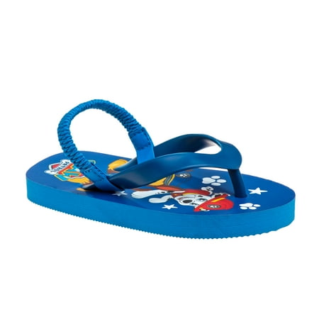 

Nickelodeon Paw Patrol Boys Flip Flops with back strap