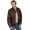 Brown, variant on Scully Mens Leather Wear Jacket - Bourbon Boar Suede - Size 38