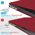 thumbnail image 2 of iBenzer 13" Laptop Shell for MacBook Air, Wine Red, 2 of 11