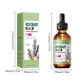 thumbnail image 3 of Hot6sl Liquidación de Ahorros de Verano Aceite Capilar Rosmarinus Officinalis Que Nutre Profundamente Cuerocabelludo Aceite Capilar Fortalecedor Menta Rosmarinus 55 Ml, 3 of 7