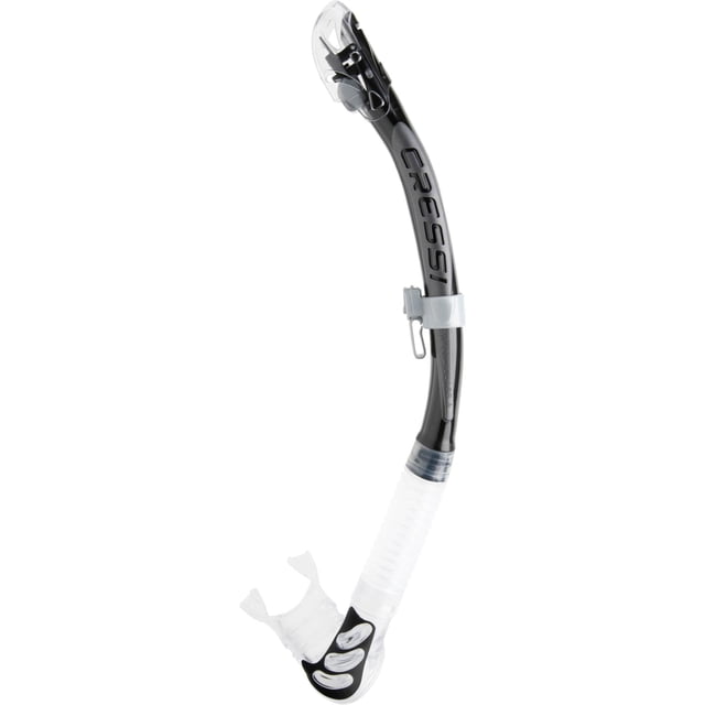 Snorkel Cressi Alpha Ultra Dry (Negro/Plata) (ES258055)