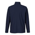 thumbnail image 5 of Devon & Jones DG410 Men's CrownLux Performance Windsor Welded Quarter-Zip Pullover-Navy-L, 5 of 6